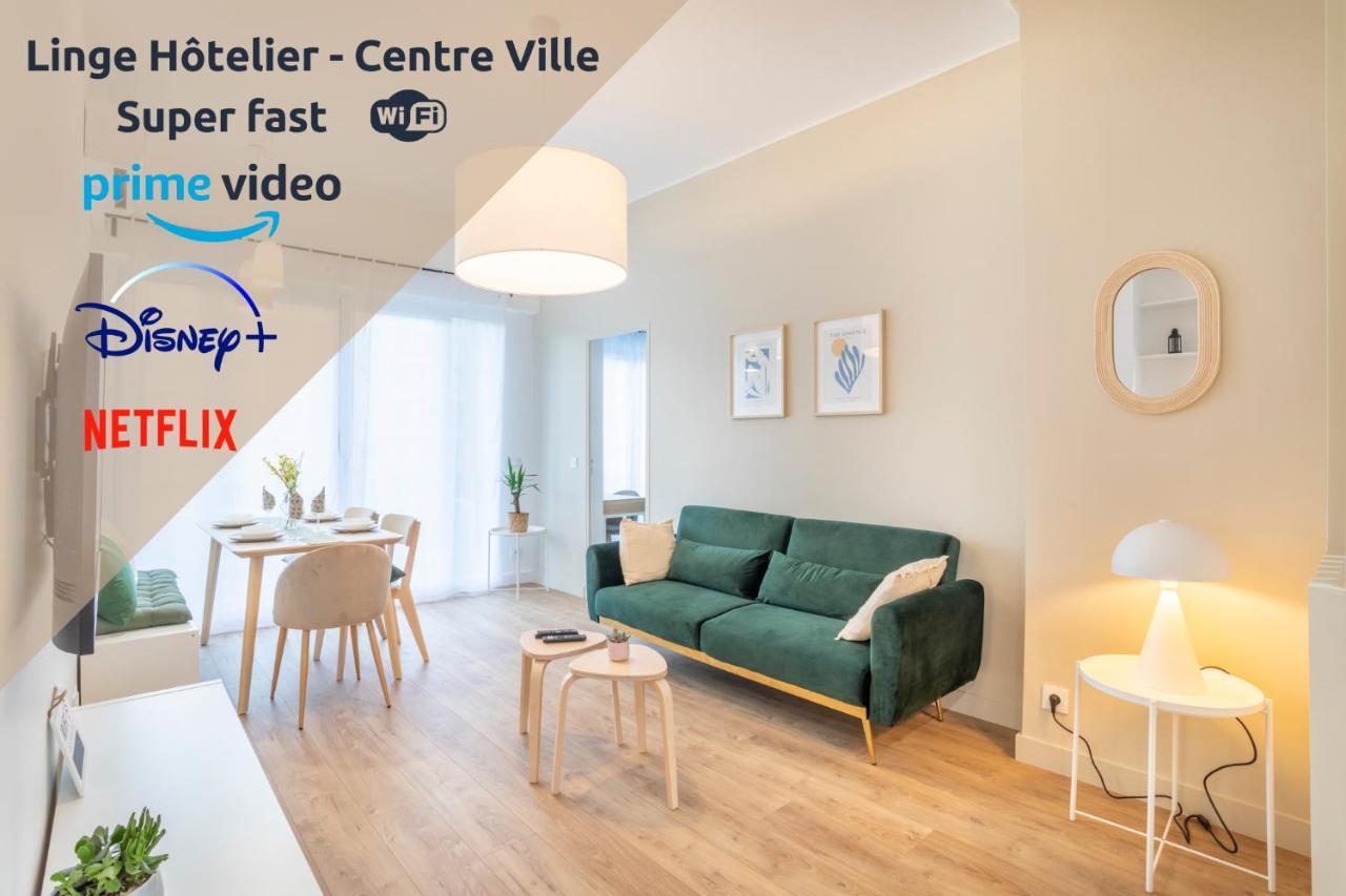 Sud Passion - Sakakini - Calme - 3 - Lumineux - Fibre Apartamento Marselha